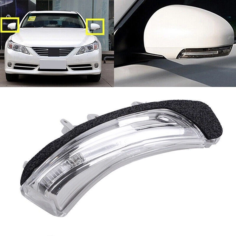 For Toyota Prius 2009-2015 LED Clear Mirror Indicator Light Driver Side Right - Image 1 of 4