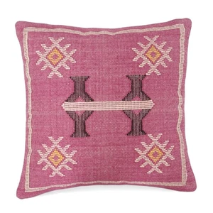 Vintage kilim Sabra Pillow 18X18,Moroccan Cushion, Moroccan Decorative Sabra - Picture 1 of 3