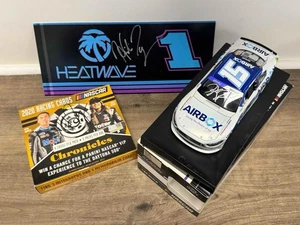 LOT OF 3 HAILIE DEEGAN SIGNED DIE-CAST DOOR PLATE & PANINI BOX FROM LIVE BREAK - Picture 1 of 5