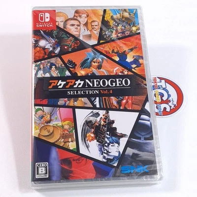 ACA NEOGEO Selection Vol. 4 Switch Japan Physical Game In EN-FR-DE-ES-IT New - Image 1 of 4