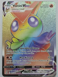 Victini VMAX (Secret) Secret Rare SWSH05: Battle Styles 165/163 NM - Picture 1 of 2