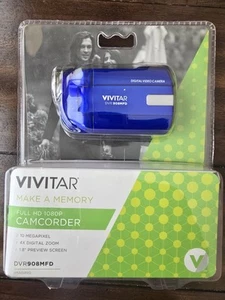 VIVITAR DVR 808HD CAMCORDER DIGITAL VIDEOKAMERA - FULL HD 1080P - 2 - Bild 1 von 6
