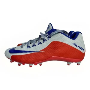 NIKE ALPHA PRO 2 TD Low Football Cleats NFL GIANTS Red 729445-021 Mens Size 13.5 - Picture 1 of 13
