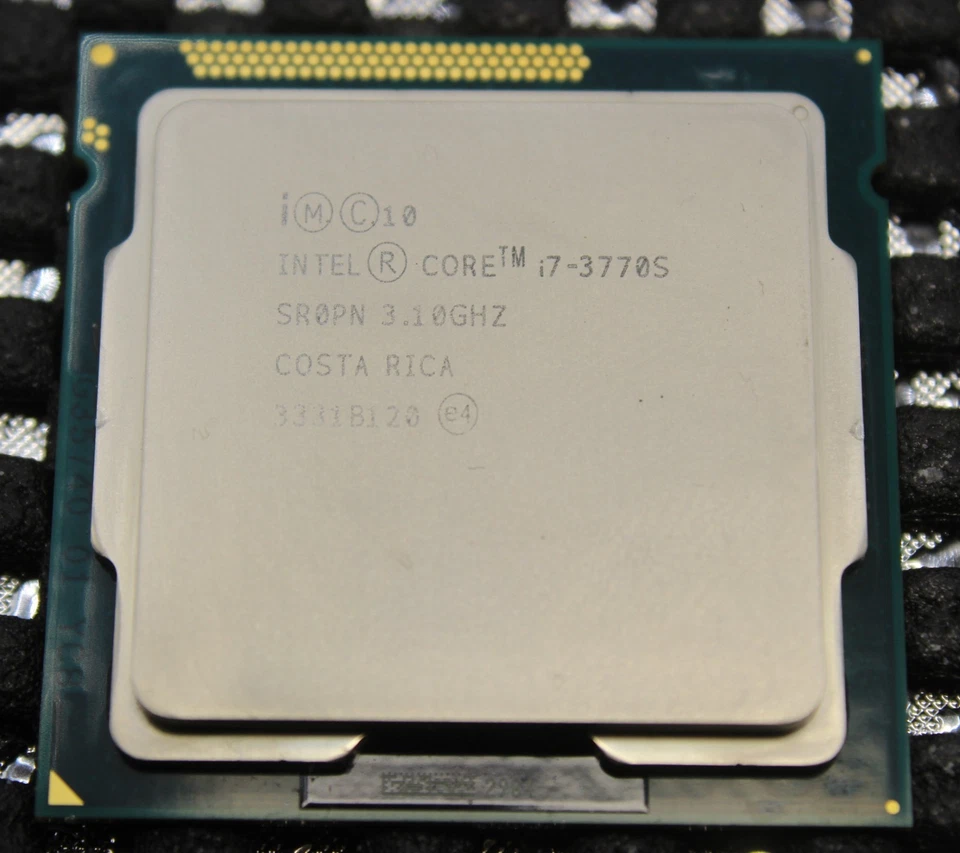Intel Core i7 3770s 3.10ghz Quad Core Socket LGA1155 Processor SR0PN - Image 1 of 1