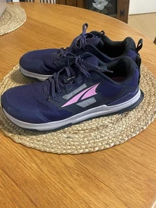 Altra Lone Peak 7 Damen-Traillaufschuhe Größe 9,5 lila schwarz pink sportlich - Bild 1 von 9