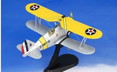HOBBY MASTER HA7302 GRUMMAN F3F-2 VMF-2 USMC ROBERT GALER 1:48 SCALE SEALED LTD - Image 1 of 4