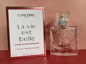 Lancôme La vie est belle Rose extraordinaire  - leere Flasche mit Karton - Bild 1 von 2