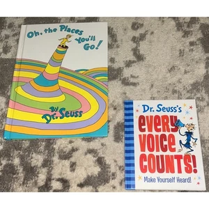 Dr Seuss Oh, the Places You'll Go & Every Voice Counts - Picture 1 of 9