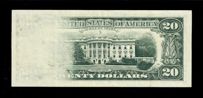 1990 $20 Federal Reserve Atlanta Insufficient Ink Error UNC - Image 1 of 3