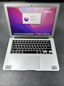 Apple Macbook Air 13 inch Early 2015 i5-5250U CPU 1.60GHz 8GB 128GB Silver Used - Picture 1 of 8
