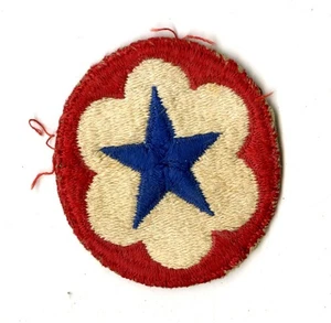 Army Service Forces White Back Patch WWII Vintage - Picture 1 of 2