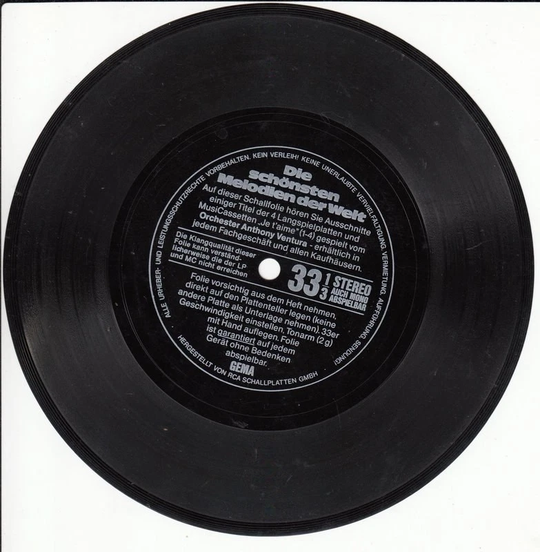 Orchester Anthony Ventura – Die Schönsten Melodien Der Welt ++ used ++ - Bild 1 von 1