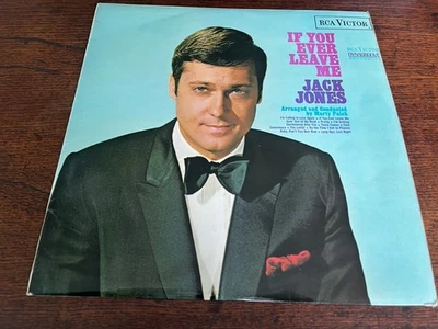 If You Ever Leave Me Jack Jones 12” Vinyl Record. 1960s Vintage Pop Album. Foto 1 de 4