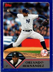 Orlando Hernandez #241 - - 2003 Topps - New York Yankees - Picture 1 of 2