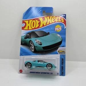 New Hot Wheels 2025 Case N Factory Fresh 4/5 Gordon Murray Automotive T.33 Blue - Picture 1 of 2