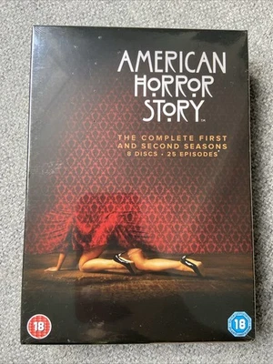 American Horror Story: The Complete First and Second Seasons DVD (2013) SEALED - Image 1 of 3