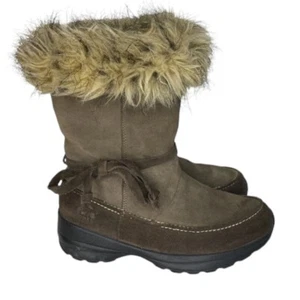Sorel Women's Northern Lite Tall Insulated Suede Winter Boots Size 6 - Picture 1 of 11