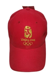Rote Mütze Olympiade Peking 2008 neu mit Etikett - Bild 1 von 9