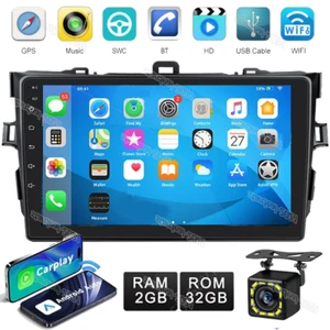 For Toyota Corolla 2009-2013 32G Android 13 Carplay Car Stereo Radio GPS Navi BT - Picture 1 of 16