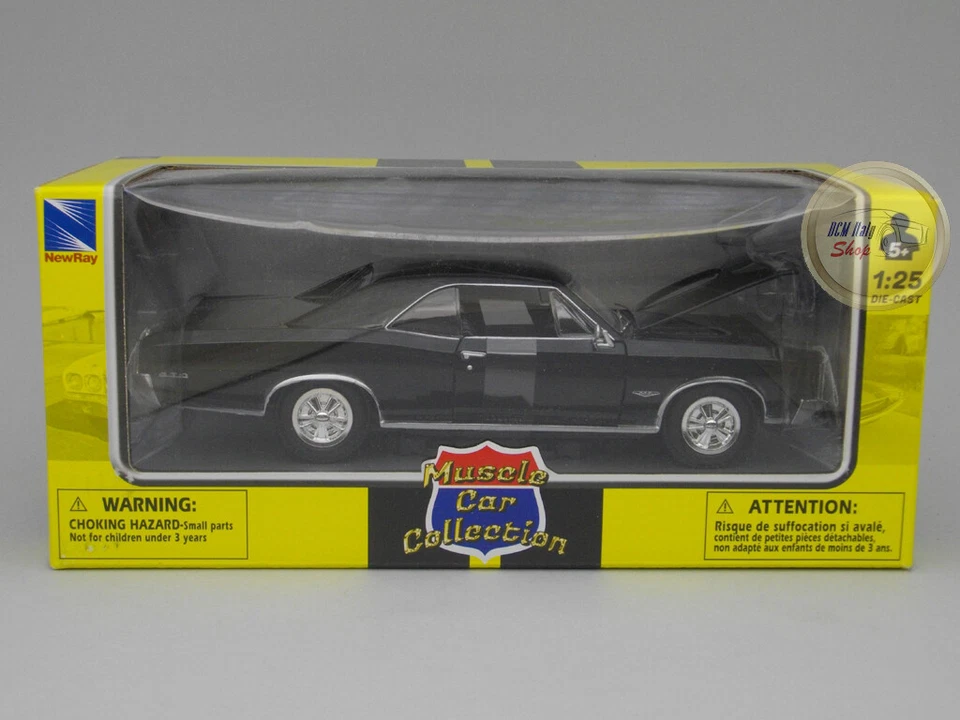 Pontiac GTO (1966) - New Ray 1:25 - NR71883BK - Immagine 1 di 1