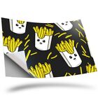 1 x Vinyl Sticker A2 - Box of Fries Chips Takeaway Food #16928