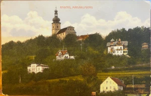 Alemania Postal AMBERG Maria Hilf Hilfberg Iglesia de Peregrinación Baviera Franciscana - Imagen 1 de 2