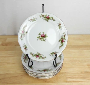 6 Johann Haviland Bread & Butter plates Moss Rose Thailand Traditions 6 1/4" - Afbeelding 1 van 6