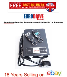 DRS Eurodrive Remote Control Unit Roller Shutter Garage Door KEY FOBS EUROKIT 3 - Picture 1 of 17