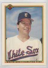1990 Bowman Factory Set Collector's Edition (Tiffany) Carlton Fisk #314 HOF