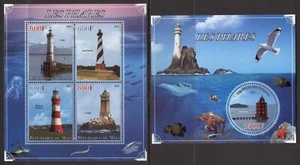 Lollini J63 Lighthouses - 2 Sheets MNH 2013 - Picture 1 of 1