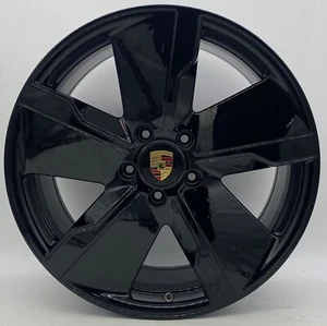 1x Llanta de aluminio original Porsche Taycan 21 pulgadas 9J1601025Q 9,5J ET60 #P61 - Imagen 1 de 1