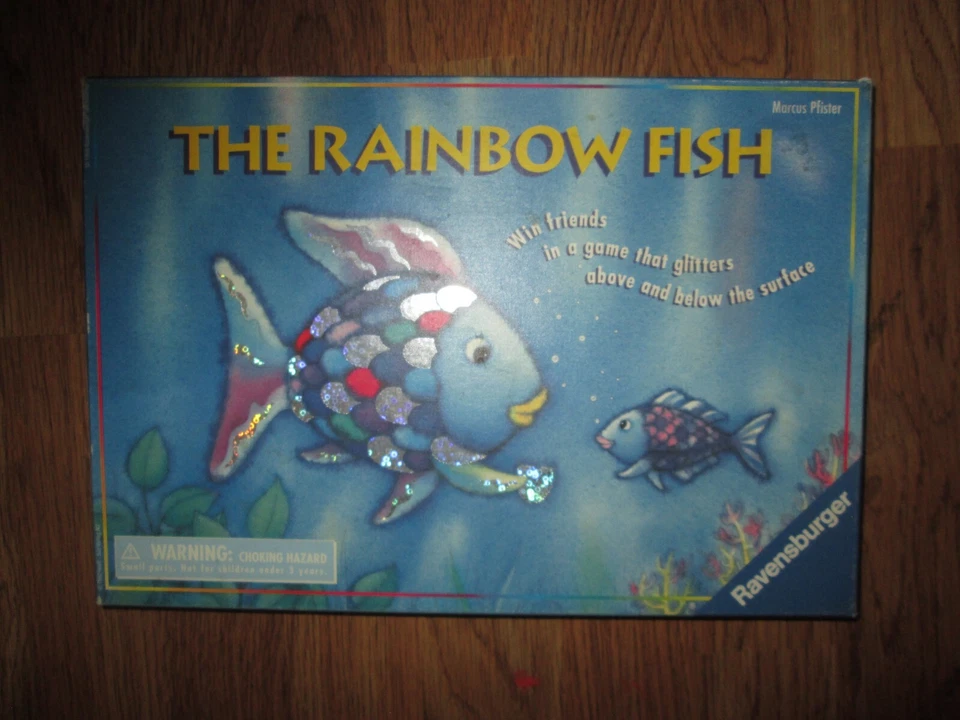 VTG The Rainbow Fish Game 1992 Ravensburger Marcus Pfister - Image 1 of 1