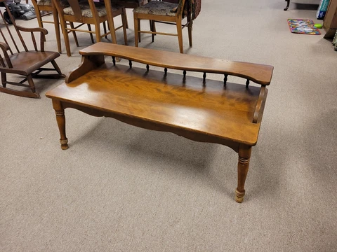 BAUMRITTER #364060 by Ethan Allen  Heirloom Nutmeg  MAPLE #2553 COFFEE TABLE Cover
