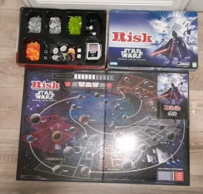 Risk Star Wars Original Trilogy Edition Board Game 2006 Parker Brothers Complete - Image 1 of 4