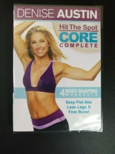 Denise Austin Hit the Spot: Core Complete DVD 2006 4 Body Shaping Workouts - Picture 1 of 3