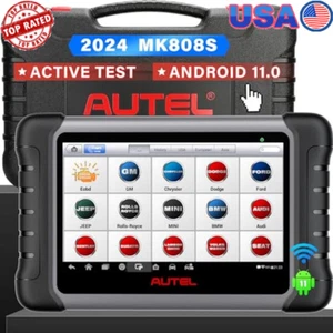 2024 Bi-Directional OBDII Scanner W/ 28 Services All System Diagnostics AutoScan - Picture 1 of 5