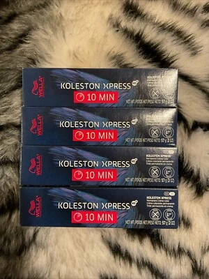 Color de cabello permanente Wella Koleston Xpress 10 minutos 5/5/N marrón claro, 2 oz, paquete de 4 Foto 1 de 3