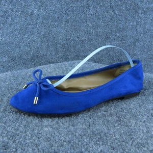 ZiGi Soho Tashia Women Ballet Shoes Blue Fabric Slip On Size 6 Medium - Picture 1 of 10