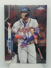 2020 Ronald Acuna Jr. Topps Chrome #112 Atlanta Braves US-75 Mvp AllStar Mint Sp