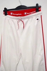 Women's Champion Basketball Pants Vintage Sz L White Track _ Nba - Picture 1 of 7