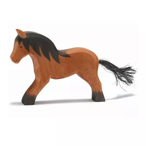Ostheimer Kaltblutpferd Horse Wood Figure Game Figure Animal Figure 11118 - Picture 1 of 1