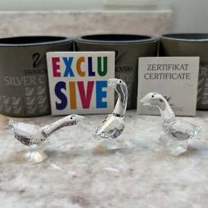 SWAROVSKI KONVOLUT 3 Kristall Gans im Originalkarton - Bild 1 von 8