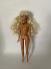 1992 Mattel Glitter Beach Barbie #3602 Barbie Doll Nude with Necklace Earrings