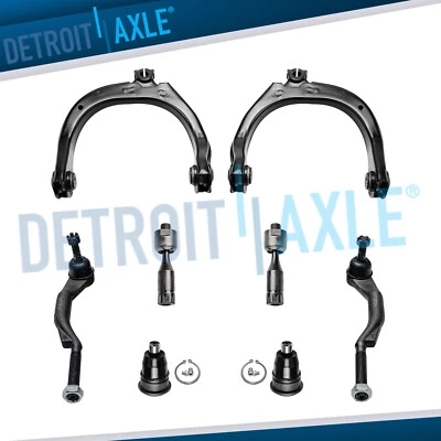 8pc Front Upper Control Arm Ball Joints Tie Rods for GMC Envoy Chevy Trailblazer - Image 1 of 4
