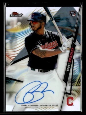2020 Finest #FA-BBR Bobby Bradley Refractor Auto Near Mint - Image 1 of 2