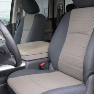 For Dodge Ram 2009-2012 Driver Side Bottom Seat Cover Gray Cloth Car Accessories