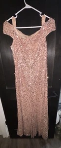 Adrianna Papell Womens Evening Dress Gown Size 12 - Picture 1 of 6