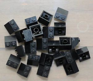 LEGO 3039 Black Brick Slope 45 2x2 Qty 25 - Picture 1 of 1