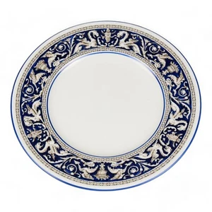 Wedgwood Florentine Dark Cobalt Blue Salad Plate 8" - Picture 1 of 4