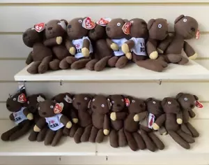 19 X OFICIAL TY BEANIE BOO SURTIDO "DAÑADO" MR BEAN PELUCHE 9" MRBNDM - Imagen 1 de 1